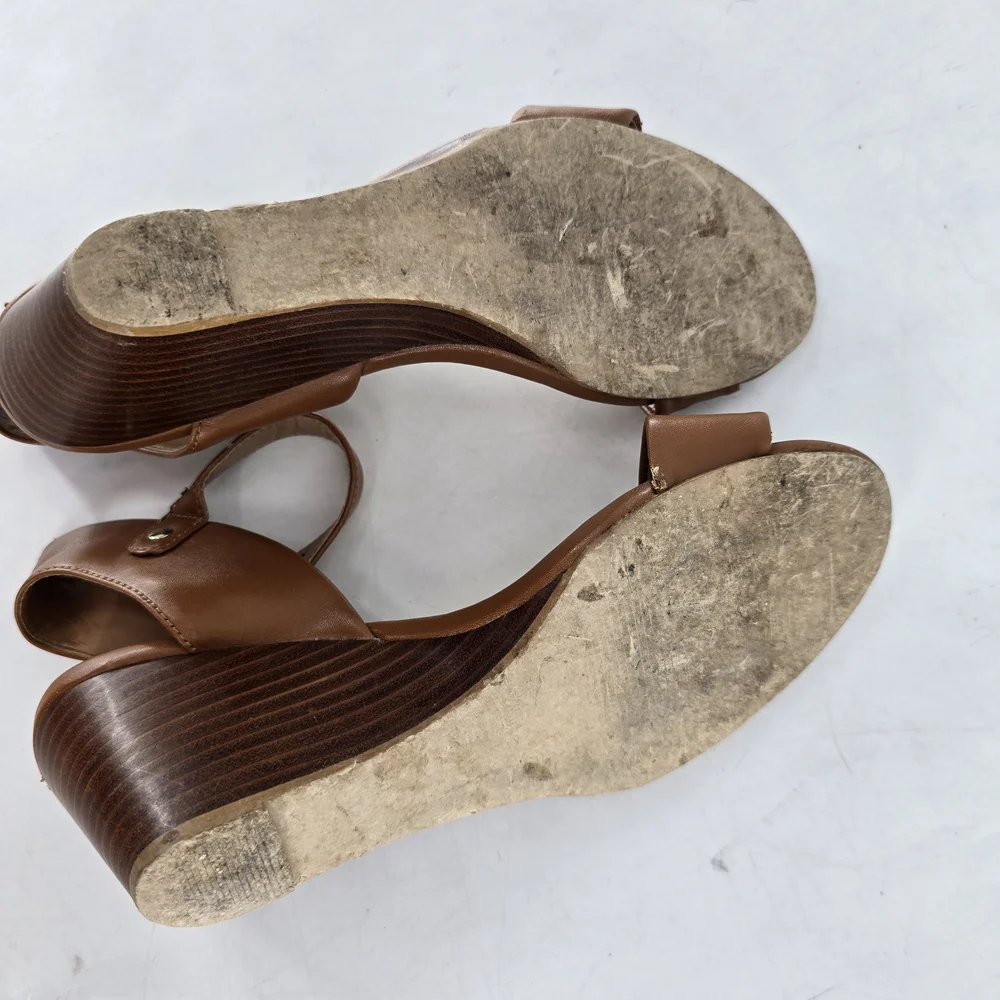 Steve Madden Brown Wedge‎ Sandals